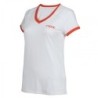 Camiseta padel mujer team blanca