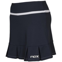 Falda padel meta 10th azul marino