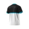 Camiseta court black/white/samblu