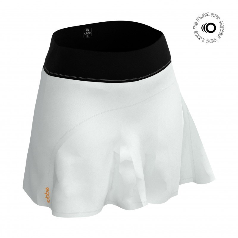 Falda obbe. al-kharj blanco/naranja/negro