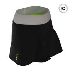 Falda obbe. al-kharj negro/ gris/ amarillo