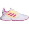 Zapatilla courtjam xj ftwr white/screaming pink/acid