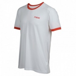 Camiseta padel hombre team blanca