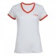Camiseta padel mujer team blanca