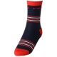 Calcetin heritage 2 pack white/navy/red