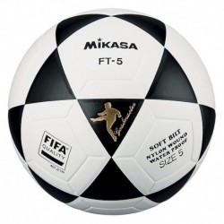 BALON FUTBOL 11 MIKASA FT-5 CUERO SINTETICO TERMOSOLDADO