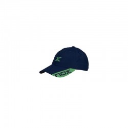 Gorra azul logo verde