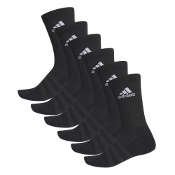 CALCETIN CUSH CRW 6PP NEGRO/NEGRO/NEGRO/NEGRO