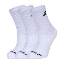PACK 3P CALCETINES BABOLAT ALTO BLANCOS