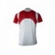 Camiseta softee blanco/rojo